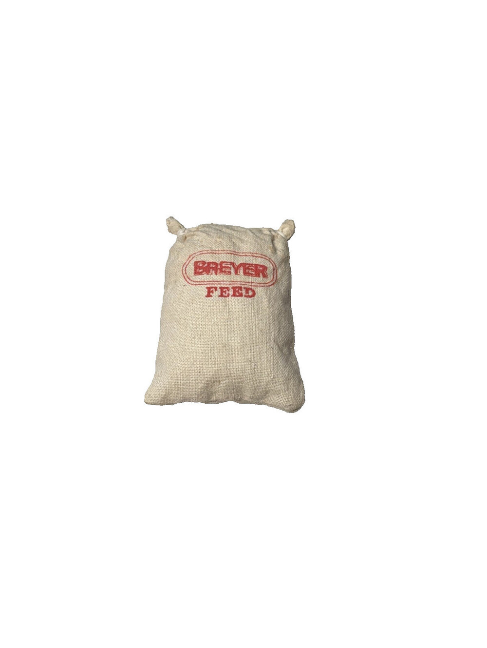 Vintage Breyer Feed Bag Sack Play Pretend Horse Animal Food 2” X 3”